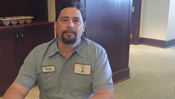 Technician of the Year finalist Terry Libbert