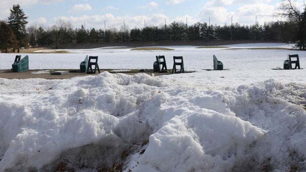 February rounds snowed under by weather