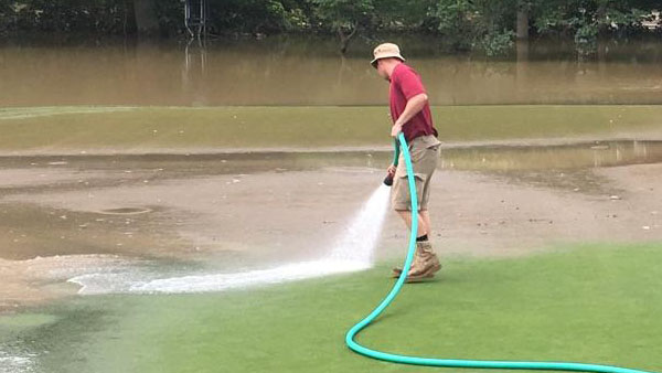 Flooding greets superintendent less than 2 months into a new job