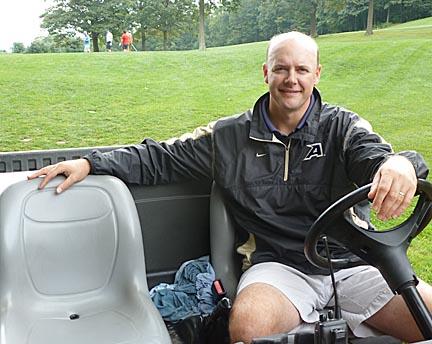 West Point Golf Course superintendent Steven Whipple.