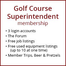 Golf Course Superintendent Membership