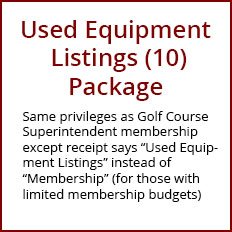Used Equipment Listings (10) Package