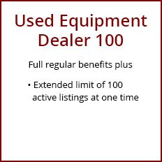 Used Equipment Dealer 100