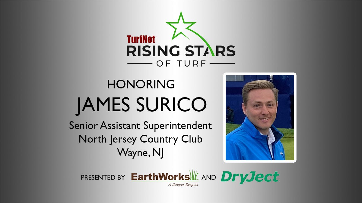 Jim Surico, North Jersey Country Club Rising Stars of Turf