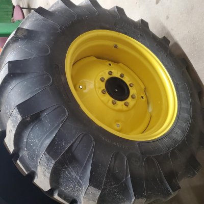   Titan JD tractor tires/rims