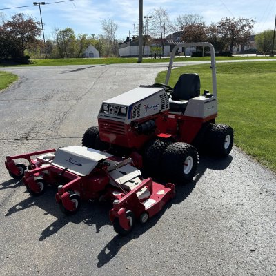  2018 Ventrac 4500Z Compact Tractor w/MJ840 Contour Rotary Mower