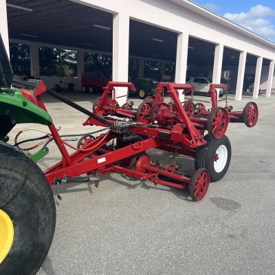  2015 Toro 7 gang transport frame