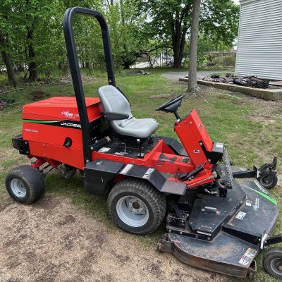 Jacobsen Turfcat T628D Out-Front Rotary Mower w/ 72" Deck