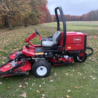  2020 Toro groundsmaster 3500D  sidewinder
