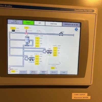  2016 Flowtronex/Control Dynamics Control Panel(s) N/A