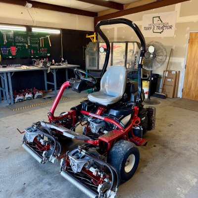 2015 Toro Greensmaster 3300 Triflex 3WD