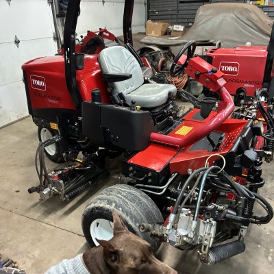  2018 Toro reelmaster 3555