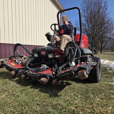 July 2020 Toro groundmaster 4300 rotary mower
