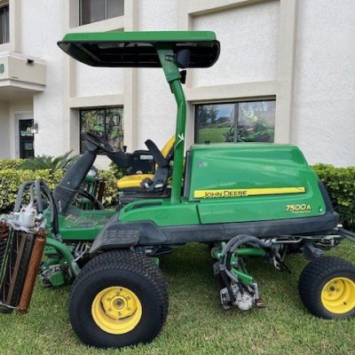  2018 John Deere 7500A 4wd Precision Cut Fairway Mower