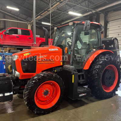  2023 Kubota M6-111 w/ Terrain King Mower