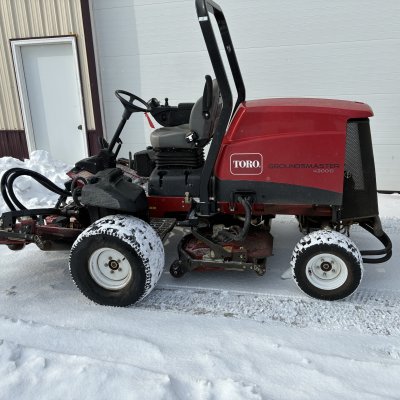  July 2020 Toro groundmaster 4300 rotary mower