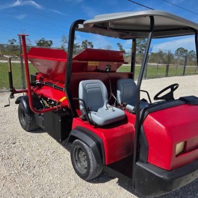   Toro Workman HDX with Toro Propass 200 Topdresser