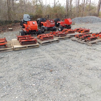  1985 & 1990 JACOBSEN GREENS KING IV   3 PARTS UNITS