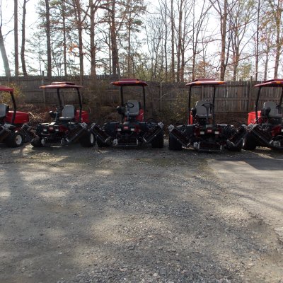  2018 5 - TORO REELMASTER'S 5010H Hybrids w/ 11 bld reels