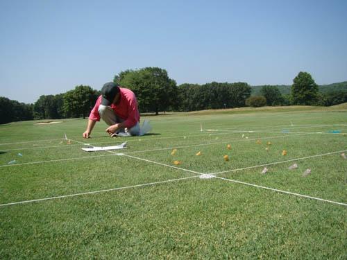 UMass turf pathologist Geunhwa Jung, Ph.D.